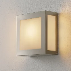 CMD Væglampe Med Sensor|Væglamper > Udendørs væglampe med sensor Aqua Legendo Mini, stål