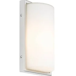 LCD Væglampe Med Sensor > Udendørs væglampe 040 med sensor, hvid
