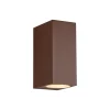 Trio Lighting Væglamper > Udendørs væglampe Roya, 2-flammet, kantet, rust
