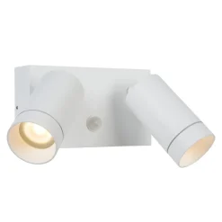Lucide Udendørs Spot > Udendørs vægspot Taylor Sensor, 2 lyskilder, hvid