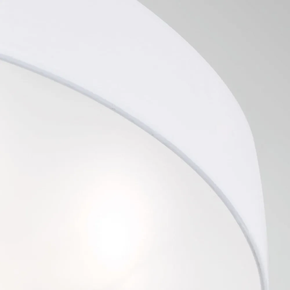ORION Loftlamper > Ufo loftlampe med linnedskærm, hvid