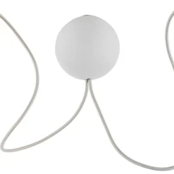 UMAGE Pendellamper > Acorn hængelampe, hvid/stål, 2 lyskilder