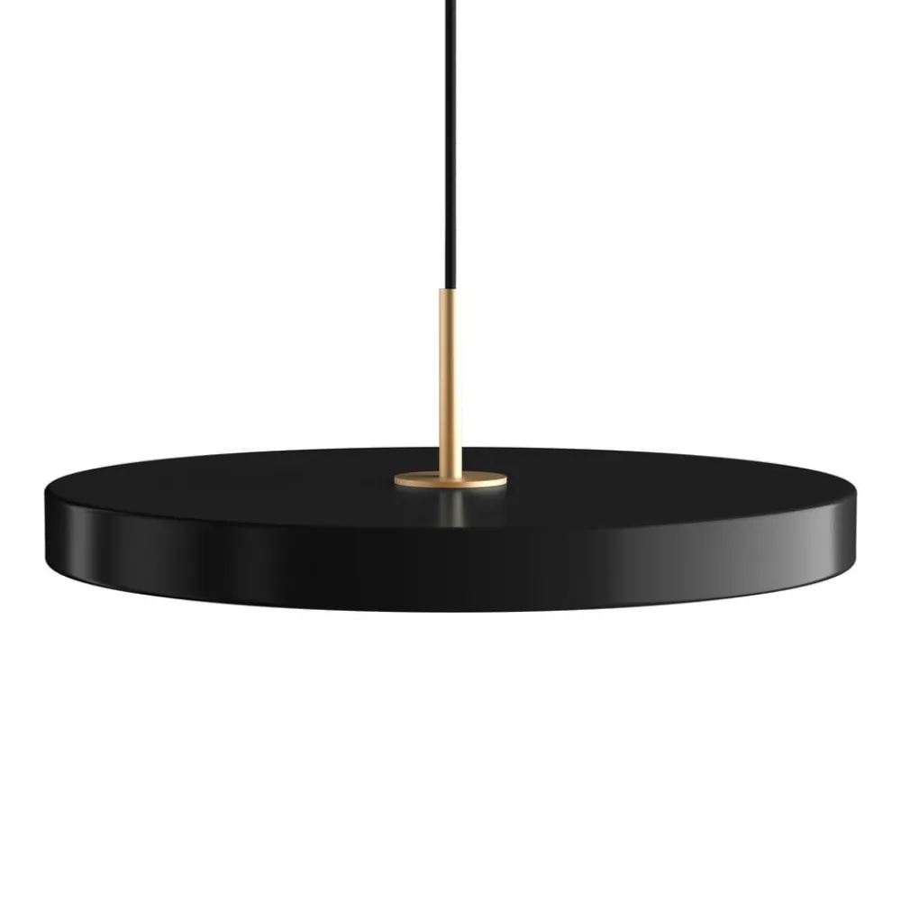 Pendellamper ^ UMAGE Asteria medium hængelampe, messing, sort
