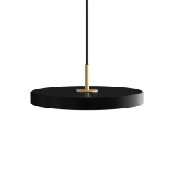 Pendellamper|Pendellamper ^ UMAGE Asteria mini hængelampe, messing, sort