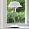 UMAGE Bordlamper > Butler bordlampe glasskærm, stålfod