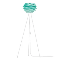 UMAGE Gulvlamper > Carmina Mini gulvlampe turkis, hvid trefod