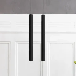 UMAGE Pendellamper > Chimes Tall LED-pendellampe, sort eg