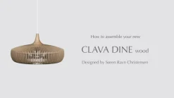 UMAGE Pendellamper > Clava Dine dark oak, Cannonball sort