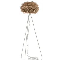 UMAGE Gulvlamper > Eos medium gulvlampe, tre ben, lysebrun