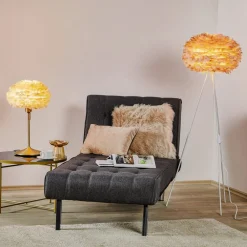UMAGE Gulvlamper > Eos medium gulvlampe, tre ben, lysebrun
