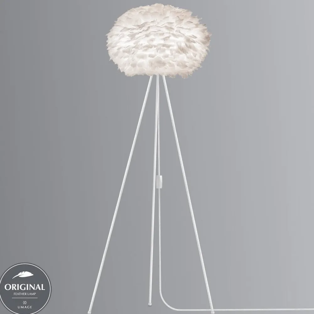 UMAGE Gulvlamper|Gulvlamper > Eos medium gulvlampe, tre ben, hvid