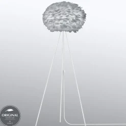 UMAGE Gulvlamper > Eos medium gulvlampe, tre ben, lysegrå