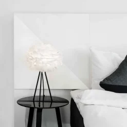 UMAGE Bordlamper > Eos Mini bordlampe hvid, sort trefod
