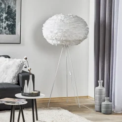 Gulvlamper|Gulvlamper ^ UMAGE Eos X-large gulvlampe, tre ben, hvid