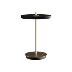 UMAGE Bordlamper > LED-bordlampe Asteria Move sort/messing 31 cm