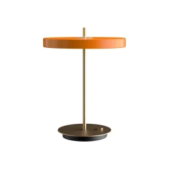 UMAGE Arbejdsrum/Kontor > LED-bordlampe Asteria Table, USB, orange/messing