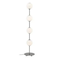 UMAGE Gulvlamper|Gulvlamper > LED-gulvlampe Audrey, stålfarvet, højde 128 cm, 4 lyskilder