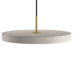 UMAGE Pendellamper|Pendellamper > LED-hængelampe Asteria Mini, perlehvid/messing, Ø 31 cm