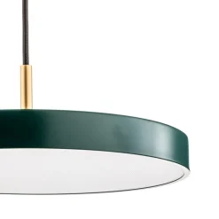 UMAGE Pendellamper > LED-hængelampe Asteria Mini mørkegrøn/messing Ø 31 cm