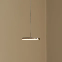 UMAGE Pendellamper > LED-hængelampe Asteria Micro, poleret stål, Ø 15 cm