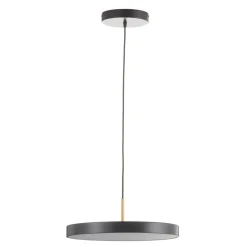 UMAGE Pendellamper > LED-hængelampe Asteria Medium antracit/messing Ø 43 cm