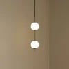 Pendellamper ^ UMAGE LED-hængelampe Audrey, messingfarvet, 2 lyskilder Ø 12 cm