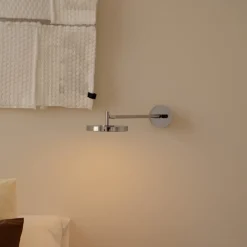 Væglamper ^ UMAGE LED-væglampe Asteria LONG HW, poleret stål, 45 cm