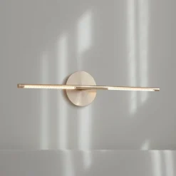 UMAGE Væglamper|Væglamper > LED-væglampe Omni, messing, længde 74 cm