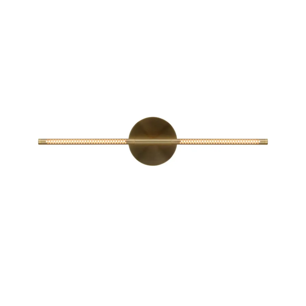 UMAGE Væglamper|Væglamper > LED-væglampe Omni, messing, længde 74 cm