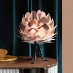 Bordlamper ^ UMAGE Silvia Mini bordlampe kobber, sort trefod