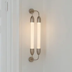 Væglamper|Væglamper ^ UMAGE væglampe Lemon Squeeze 2 lyskilder, længde 77 cm, messing