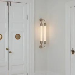 Væglamper|Væglamper ^ UMAGE væglampe Lemon Squeeze 2 lyskilder, længde 77 cm, messing