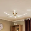 Domiluce Loftlamper|Loftlamper > Umbra LED-loftlampe, 6 lyskilder, 91 cm, krom