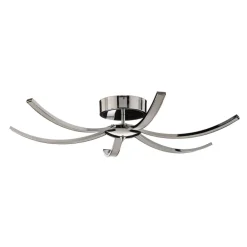 Domiluce Loftlamper|Loftlamper > Umbra LED-loftlampe, 6 lyskilder, 91 cm, krom