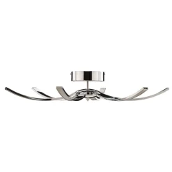 Domiluce Loftlamper|Loftlamper > Umbra LED-loftlampe, 6 lyskilder, 91 cm, krom