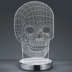Reality Leuchten Dekorationsbelysning|Bordlamper > Variabel lysfarve - LED-bordlampe Skull