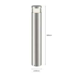 Gadebelysning ^ Arcchio Vejlampe Caramia, stål, saltvandsresistent