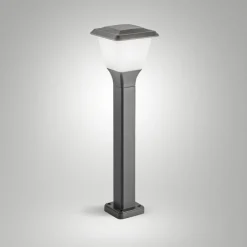 Fabas Luce Gadebelysning > Vejlampe Lena, 60 cm, mørkegrå, metal, E27, IP65