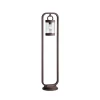 Trio Lighting Gadebelysning > Vejlampen SAMBESI, rustfarvet, højde 100 cm, metal, IP44