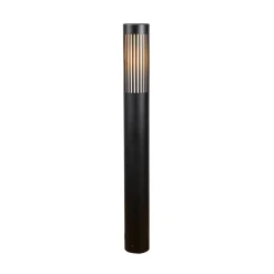 Konstsmide Gadebelysning > Vejlampe Pistoia, sort, højde 95 cm, metal, IP54