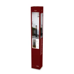 Konstsmide Gadebelysning > Vejlampe Pistoia, sort, højde 95 cm, metal, IP54