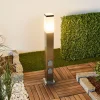 G & L Handels GmbH Gadebelysning > Vejlampe 400166, stål med 2 stikkontakter
