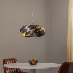 Euluna Pendellamper > Vento hængelampe, antracit, Ø 50 cm