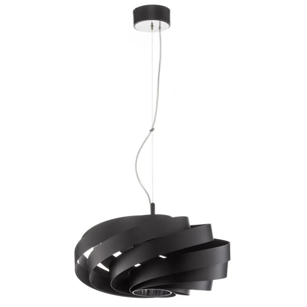 Domiluce Gang|Pendellamper > Vento hængelampe, sort, Ø 50 cm, metal, E27