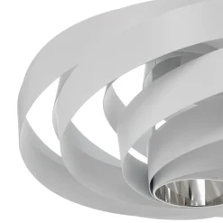 Euluna Gang|Loftlamper > Vento loftlampe, hvid, metal, Ø 50 cm