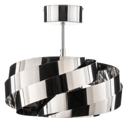 Euluna Loftlamper > Vento loftslampe, krom nikkelfarvet, Ø 40 cm, metal