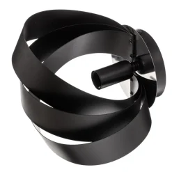Domiluce Væglamper > Vento væglampe, sort, E14, metal, 14 cm høj