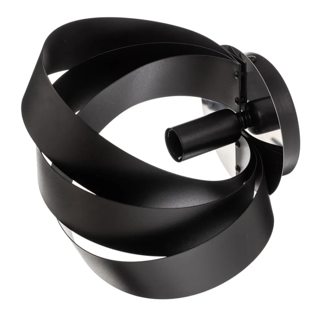 Domiluce Væglamper > Vento væglampe, sort, E14, metal, 14 cm høj