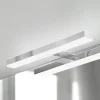 Væg- Og Spejllamper|Væglamper ^ Ebir Veronica LED-spejllampe, bredde 30 cm, krom