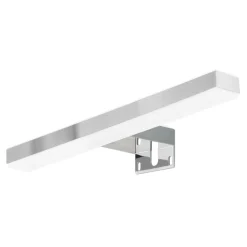 Væg- Og Spejllamper|Væglamper ^ Ebir Veronica LED-spejllampe, bredde 30 cm, krom